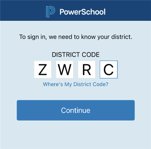 District Code